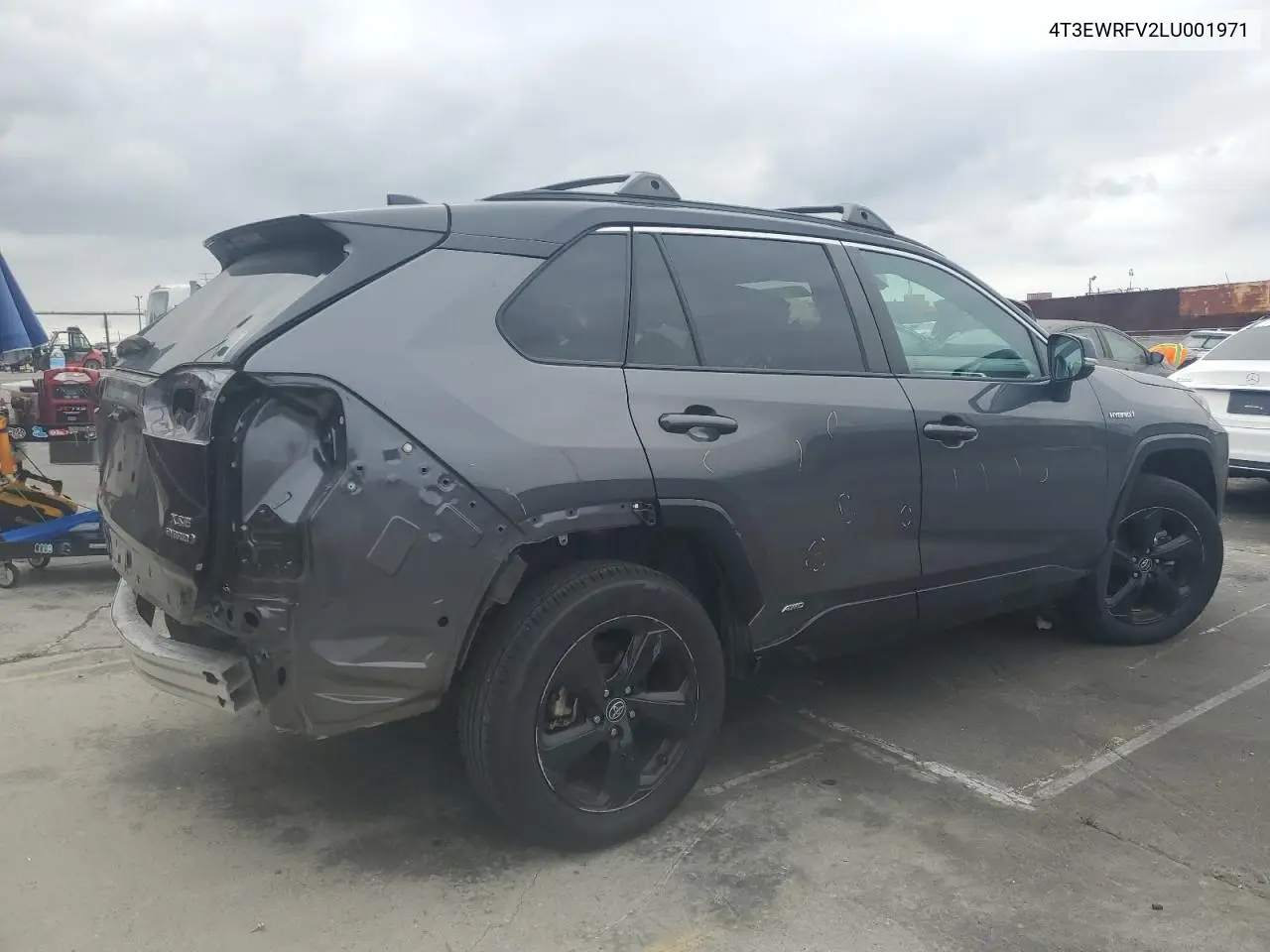 2020 Toyota Rav4 Xse VIN: 4T3EWRFV2LU001971 Lot: 55814225