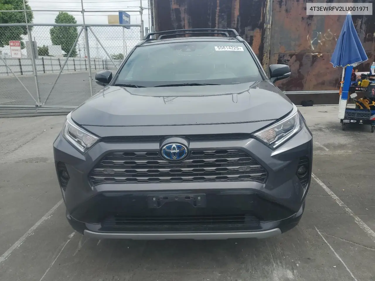 2020 Toyota Rav4 Xse VIN: 4T3EWRFV2LU001971 Lot: 55814225