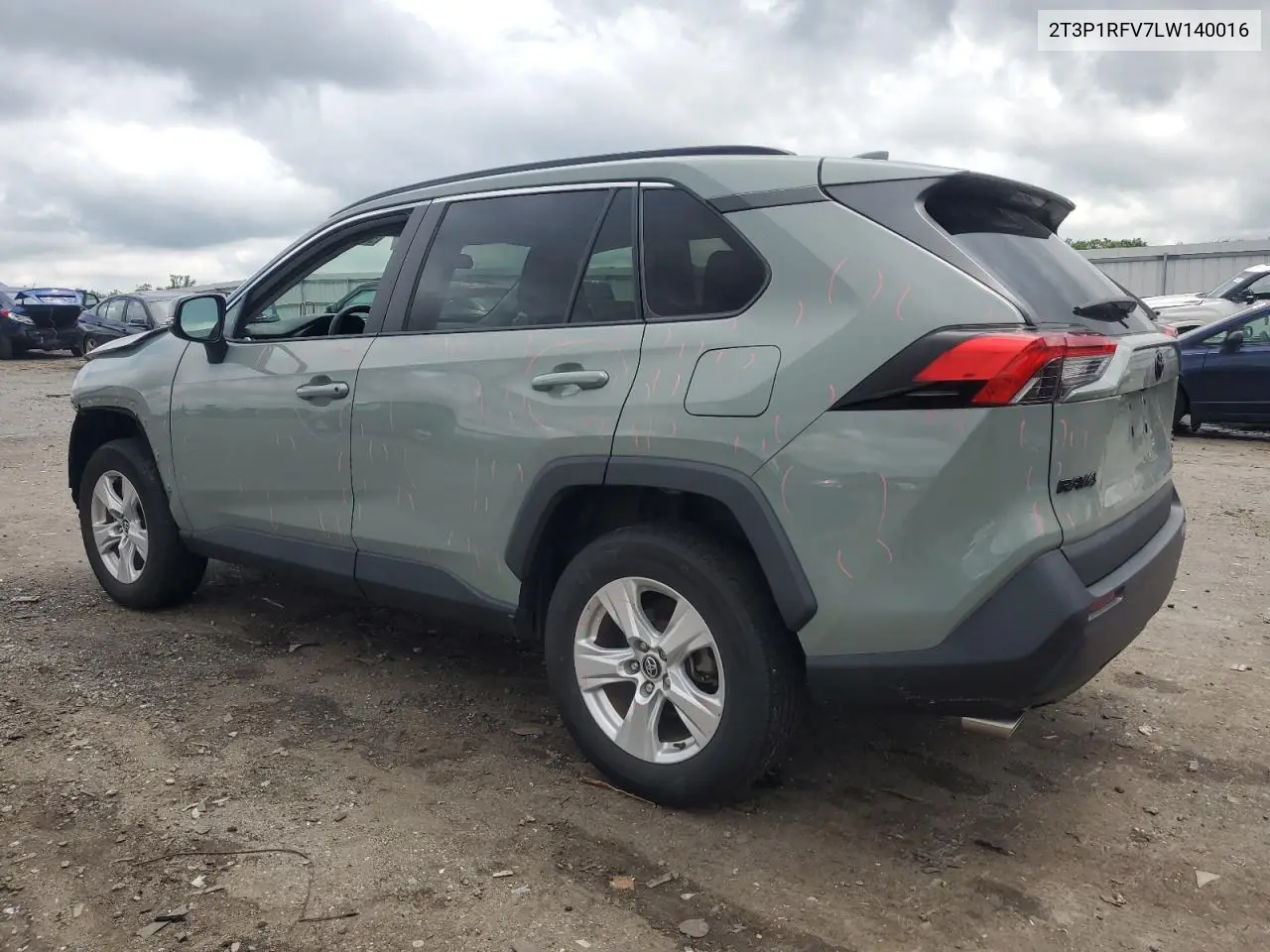 2020 Toyota Rav4 Xle VIN: 2T3P1RFV7LW140016 Lot: 56528655