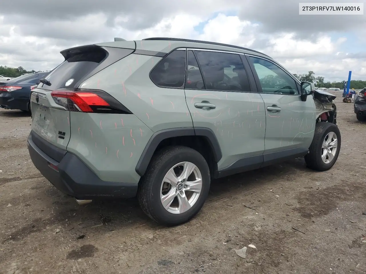2020 Toyota Rav4 Xle VIN: 2T3P1RFV7LW140016 Lot: 56528655