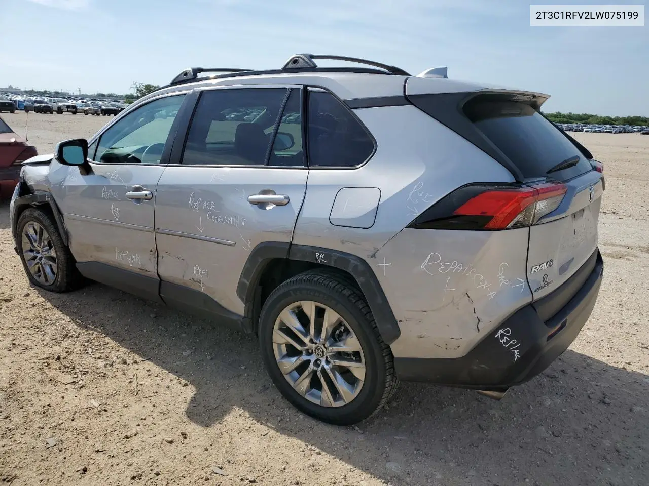 2020 Toyota Rav4 Xle Premium VIN: 2T3C1RFV2LW075199 Lot: 56862415