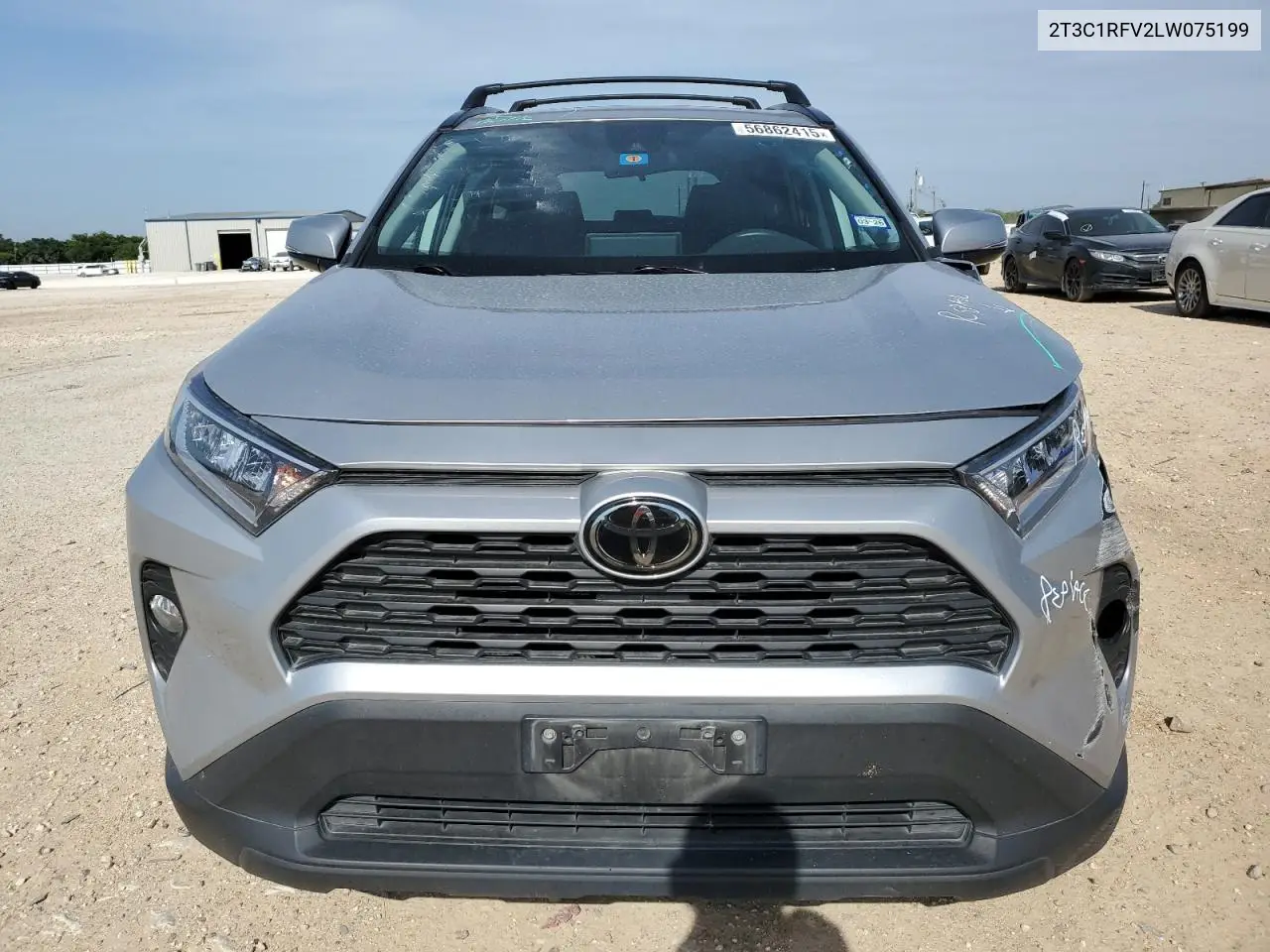 2020 Toyota Rav4 Xle Premium VIN: 2T3C1RFV2LW075199 Lot: 56862415