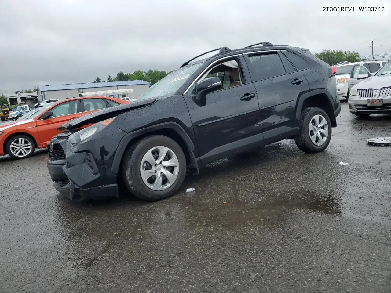 2020 Toyota Rav4 Le VIN: 2T3G1RFV1LW133742 Lot: 57030085