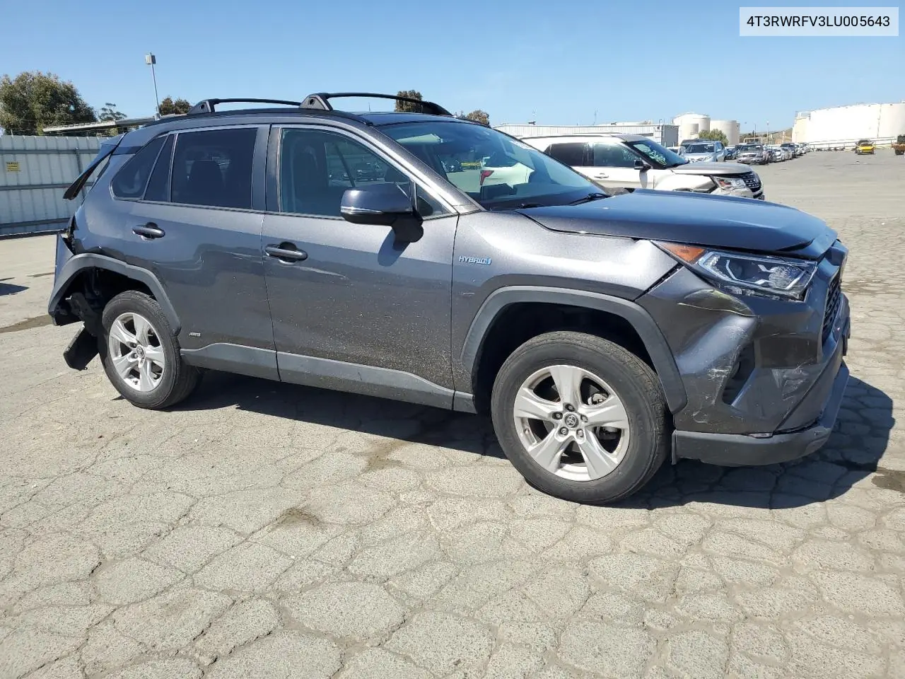 2020 Toyota Rav4 Xle VIN: 4T3RWRFV3LU005643 Lot: 57100715