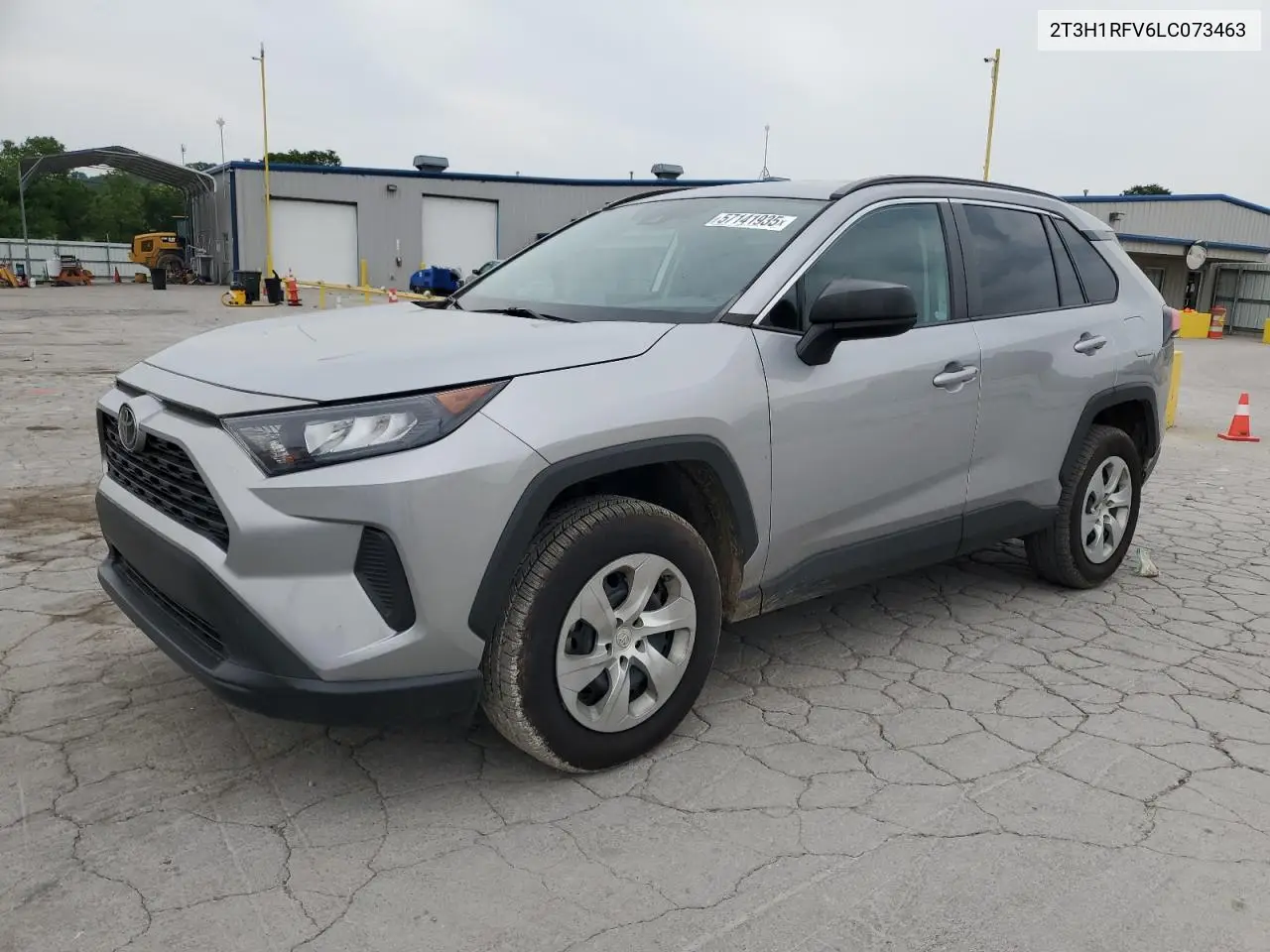 2020 Toyota Rav4 Le VIN: 2T3H1RFV6LC073463 Lot: 57141935