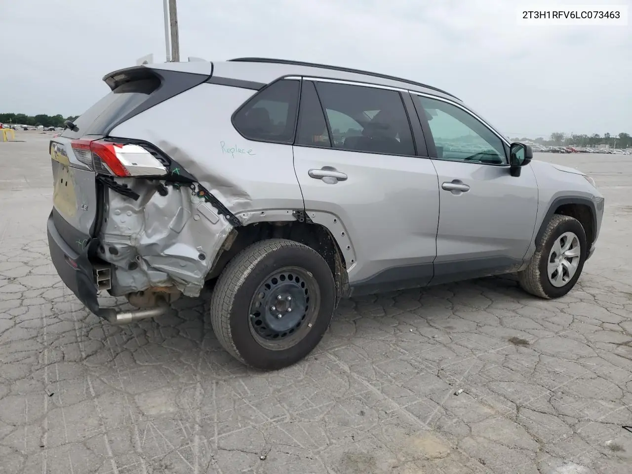 2020 Toyota Rav4 Le VIN: 2T3H1RFV6LC073463 Lot: 57141935