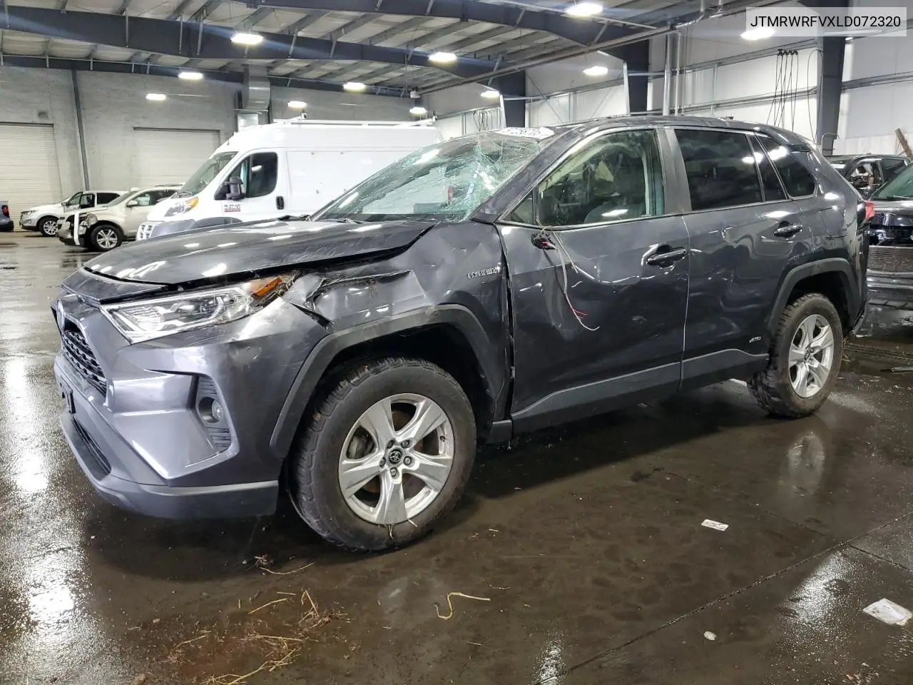 2020 Toyota Rav4 Xle VIN: JTMRWRFVXLD072320 Lot: 57258705