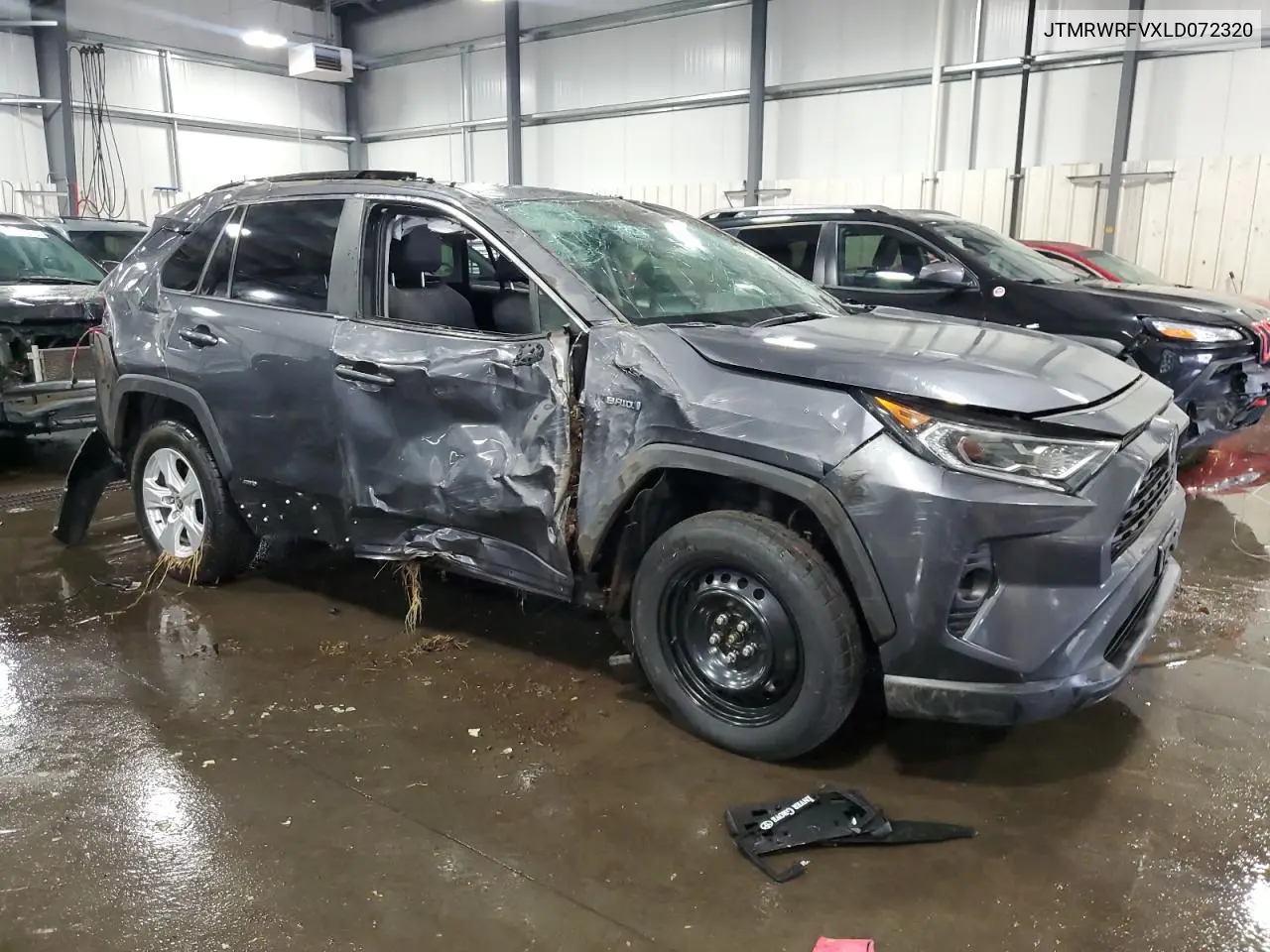2020 Toyota Rav4 Xle VIN: JTMRWRFVXLD072320 Lot: 57258705