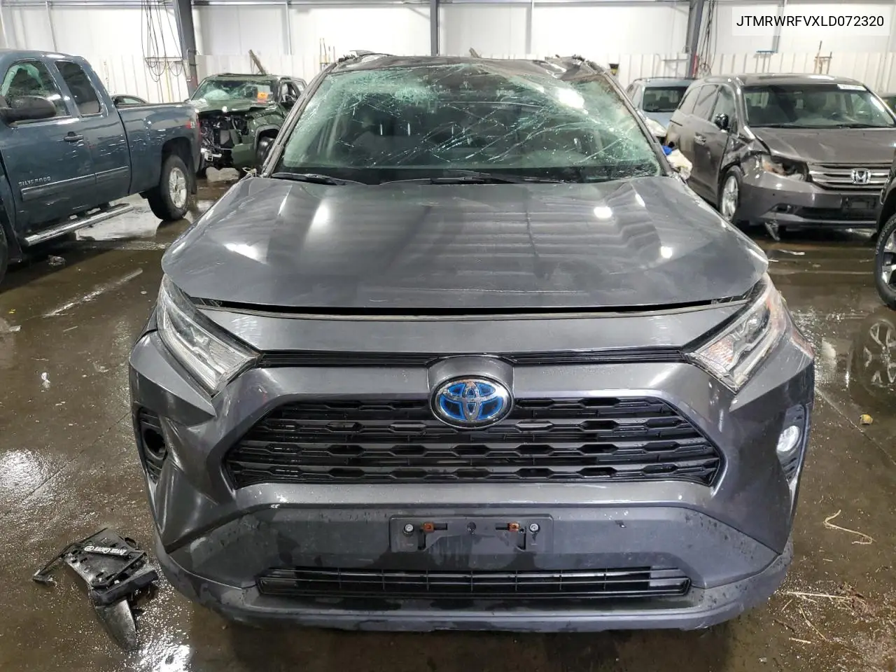 2020 Toyota Rav4 Xle VIN: JTMRWRFVXLD072320 Lot: 57258705