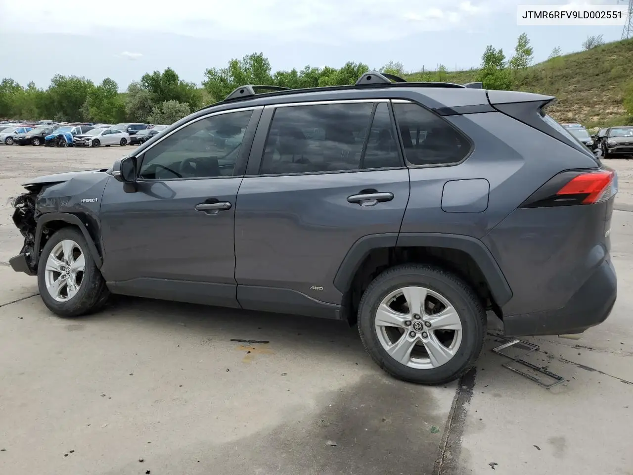 2020 Toyota Rav4 Xle VIN: JTMR6RFV9LD002551 Lot: 58908065