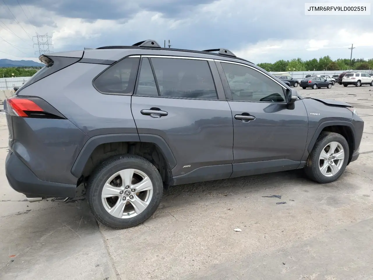 2020 Toyota Rav4 Xle VIN: JTMR6RFV9LD002551 Lot: 58908065