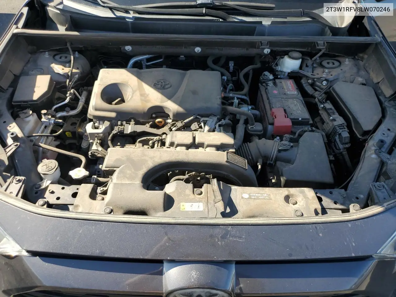 2020 Toyota Rav4 Xle VIN: 2T3W1RFV8LW070246 Lot: 60923545