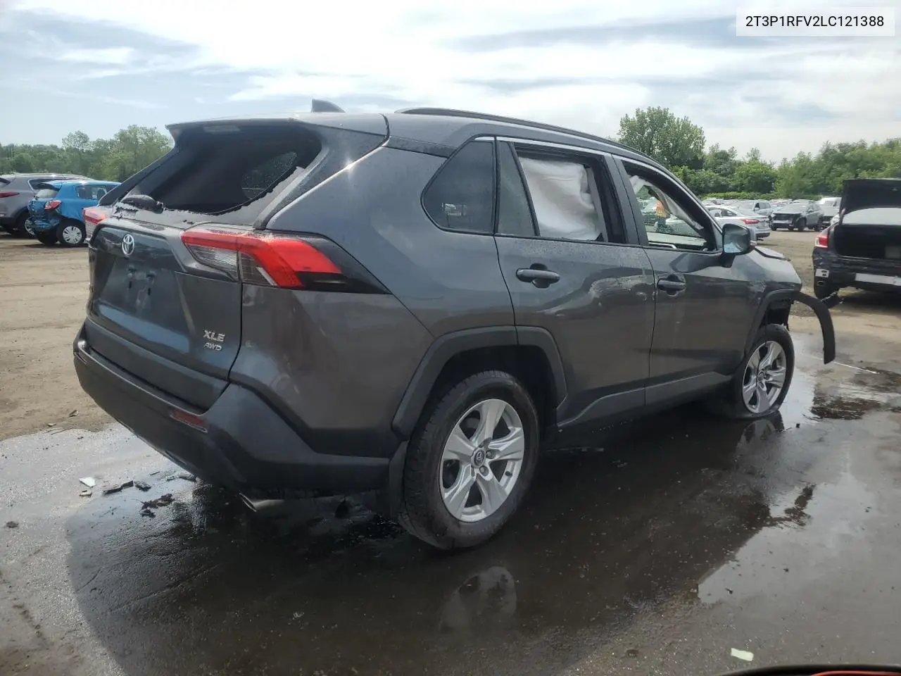 2020 Toyota Rav4 Xle VIN: 2T3P1RFV2LC121388 Lot: 61336565