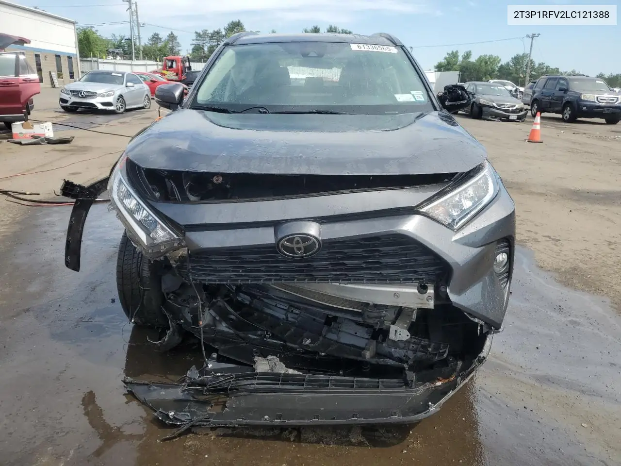 2020 Toyota Rav4 Xle VIN: 2T3P1RFV2LC121388 Lot: 61336565