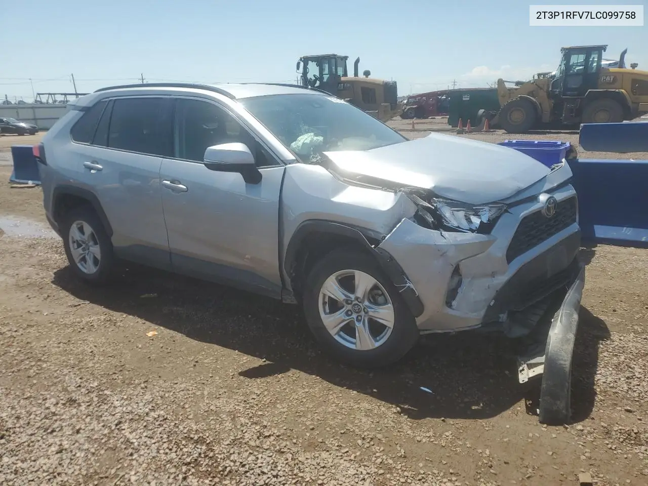 2020 Toyota Rav4 Xle VIN: 2T3P1RFV7LC099758 Lot: 62161885