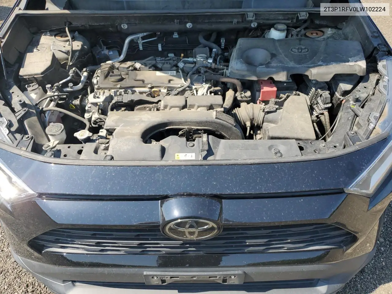 2020 Toyota Rav4 Xle VIN: 2T3P1RFV0LW102224 Lot: 62390525