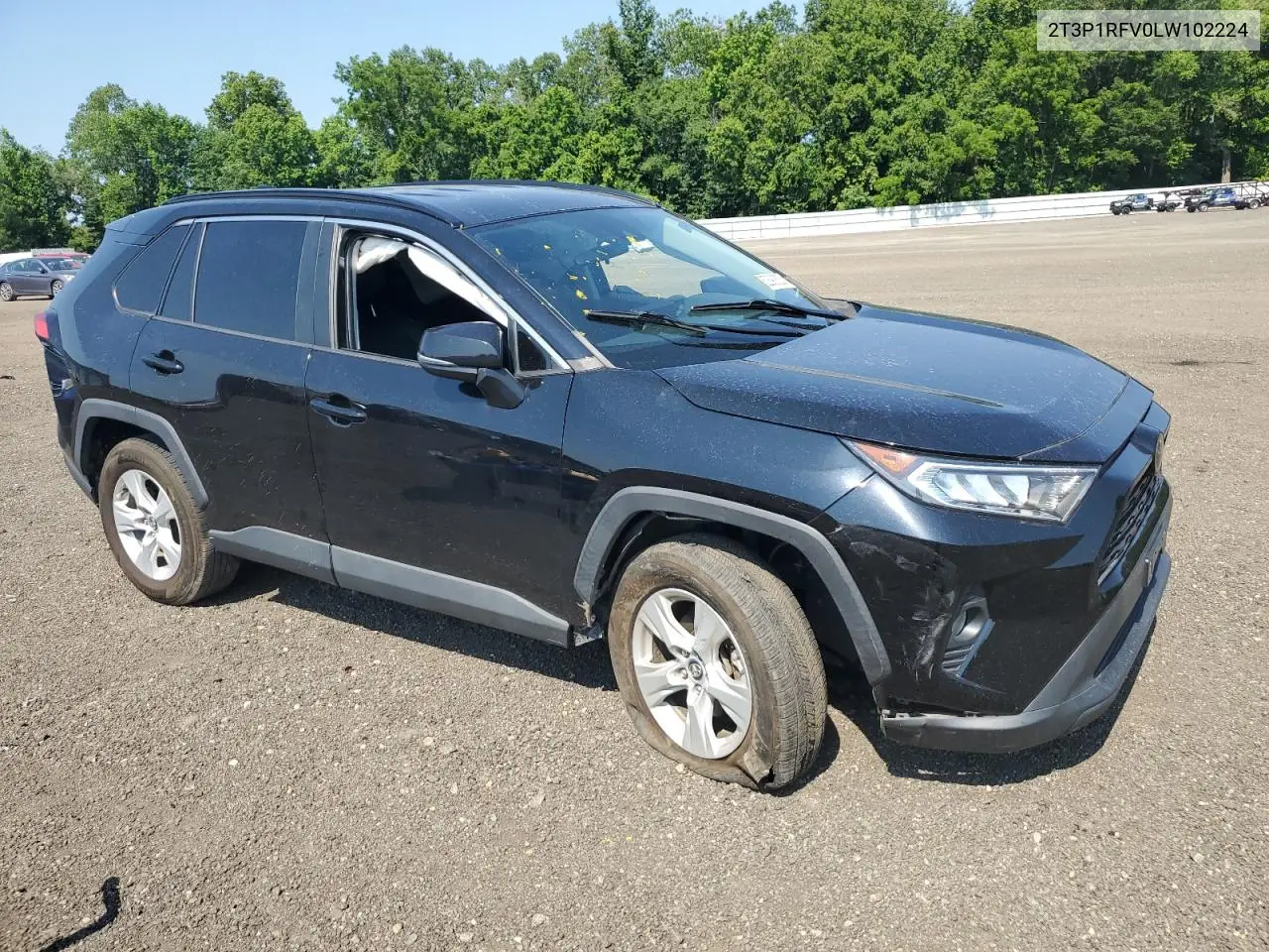 2020 Toyota Rav4 Xle VIN: 2T3P1RFV0LW102224 Lot: 62390525