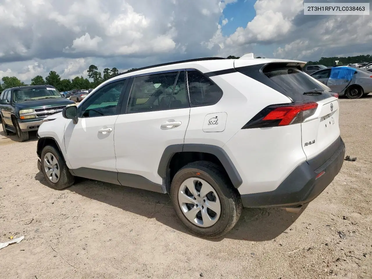 2020 Toyota Rav4 Le VIN: 2T3H1RFV7LC038463 Lot: 62685035