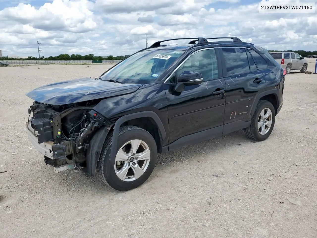 2020 Toyota Rav4 Xle VIN: 2T3W1RFV3LW071160 Lot: 62829975