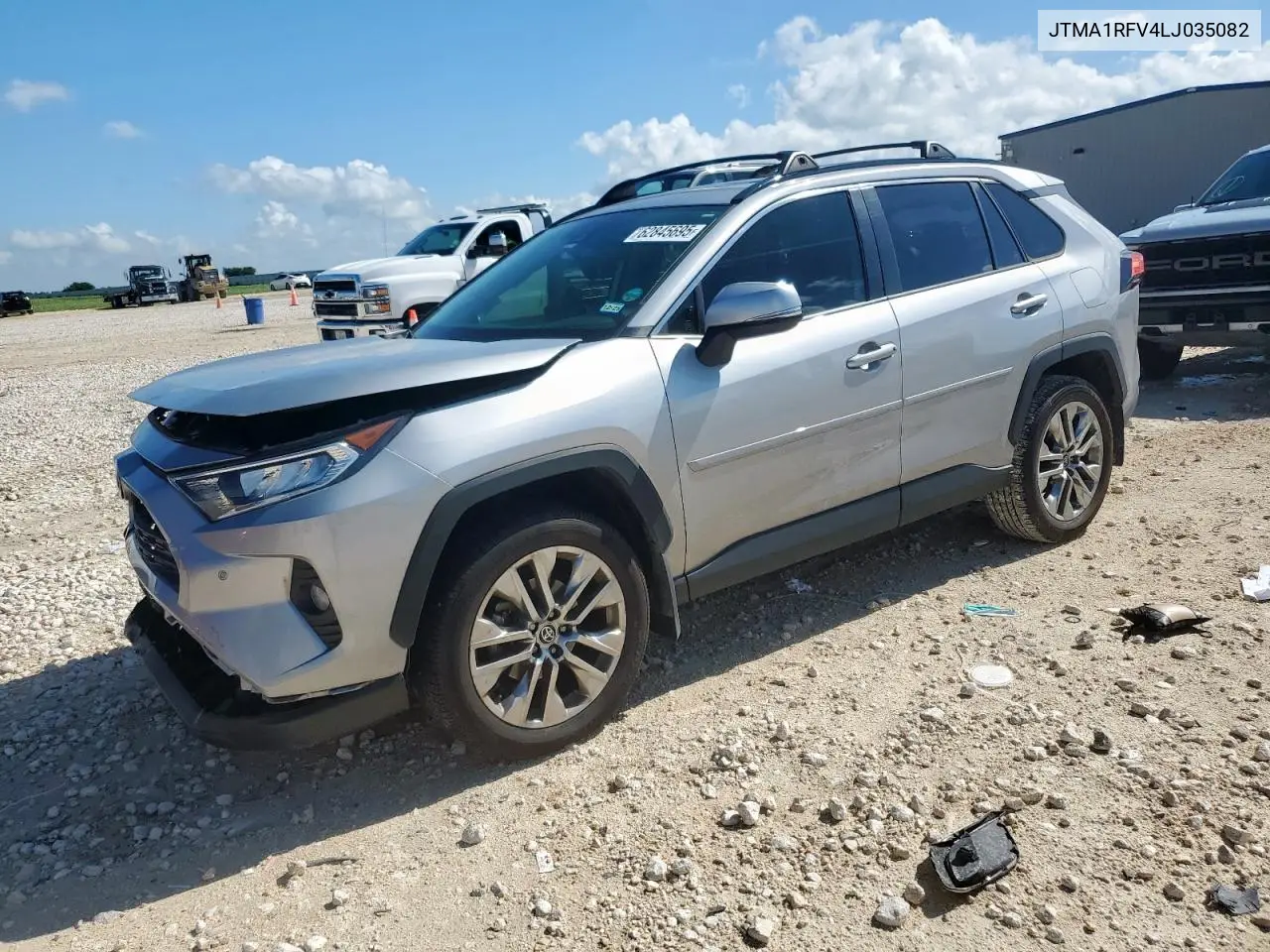 2020 Toyota Rav4 Xle Premium VIN: JTMA1RFV4LJ035082 Lot: 62845695