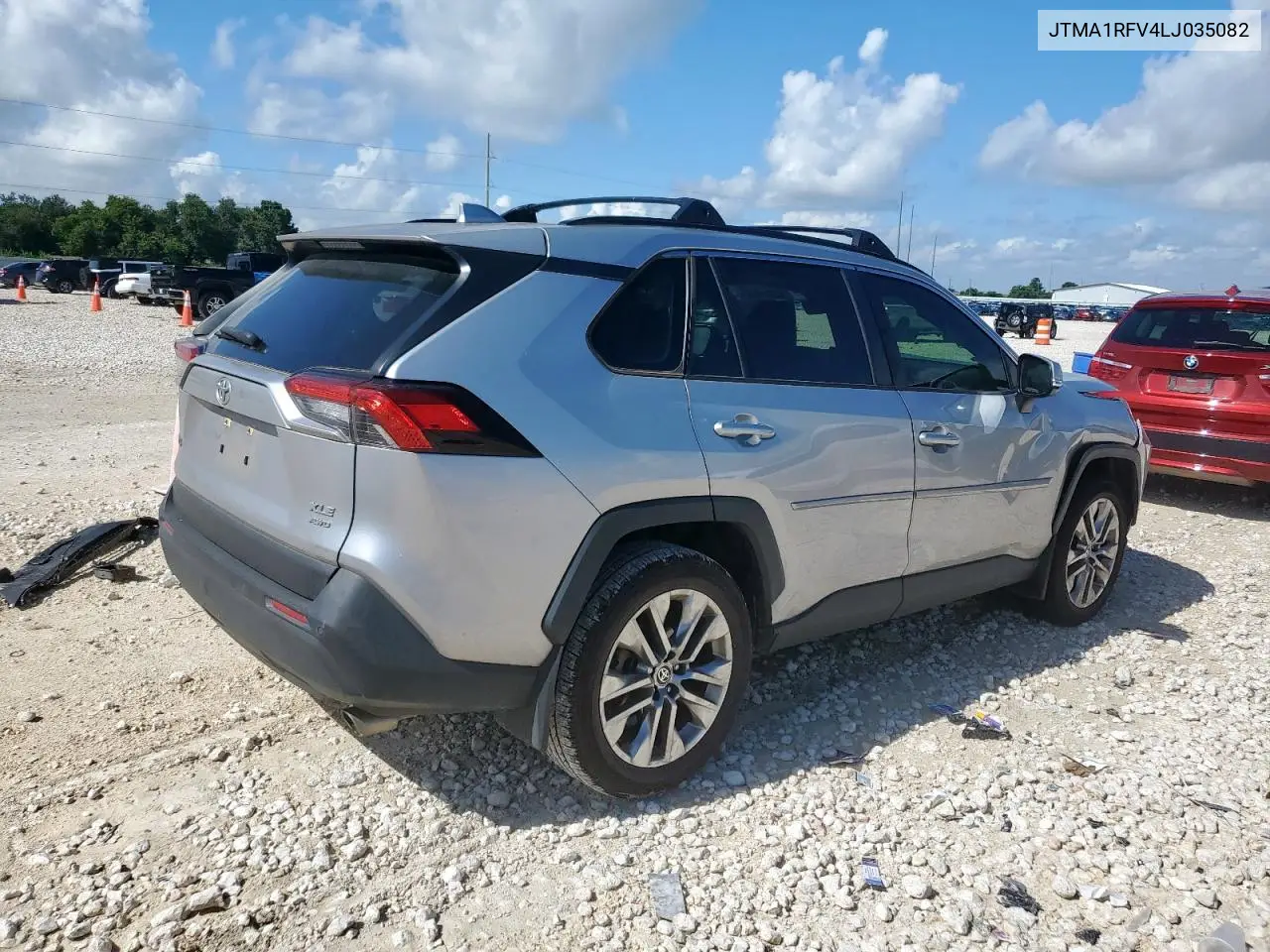 2020 Toyota Rav4 Xle Premium VIN: JTMA1RFV4LJ035082 Lot: 62845695