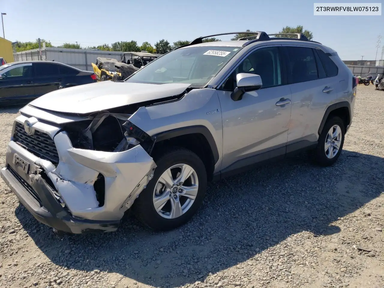 2020 Toyota Rav4 Xle VIN: 2T3RWRFV8LW075123 Lot: 62958255