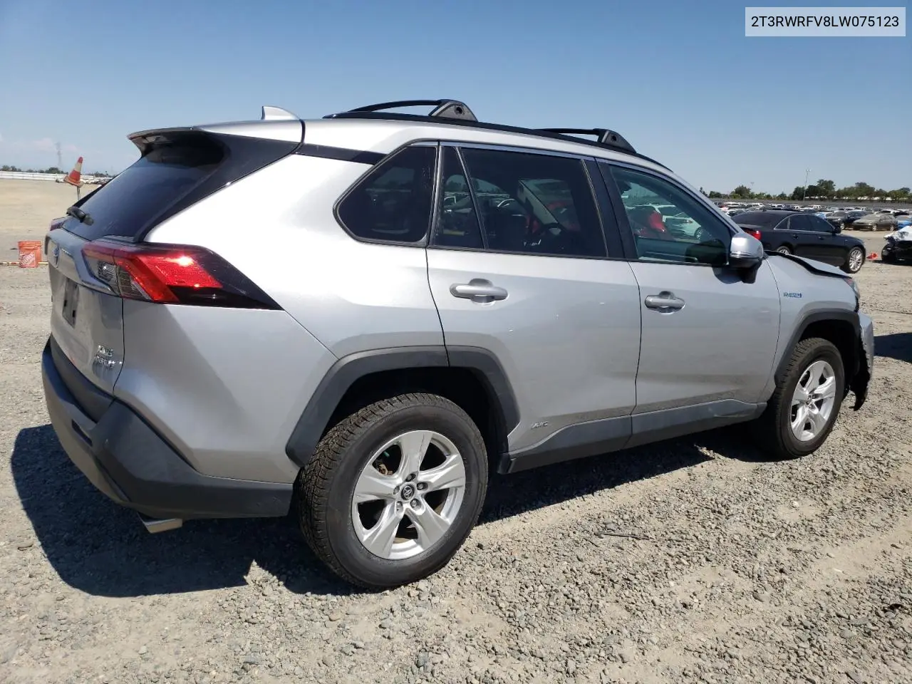 2020 Toyota Rav4 Xle VIN: 2T3RWRFV8LW075123 Lot: 62958255