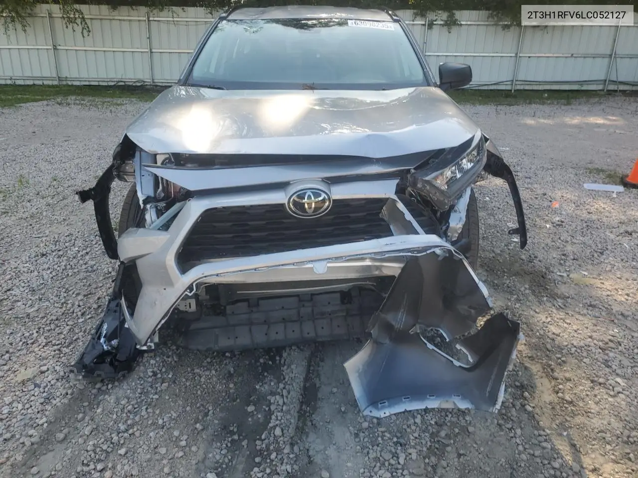 2020 Toyota Rav4 Le VIN: 2T3H1RFV6LC052127 Lot: 63098235