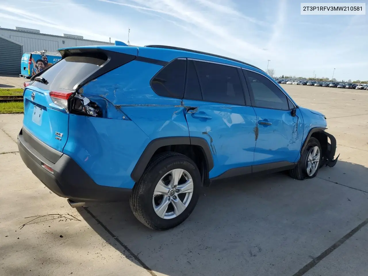 2021 Toyota Rav4 Xle VIN: 2T3P1RFV3MW210581 Lot: 49719345
