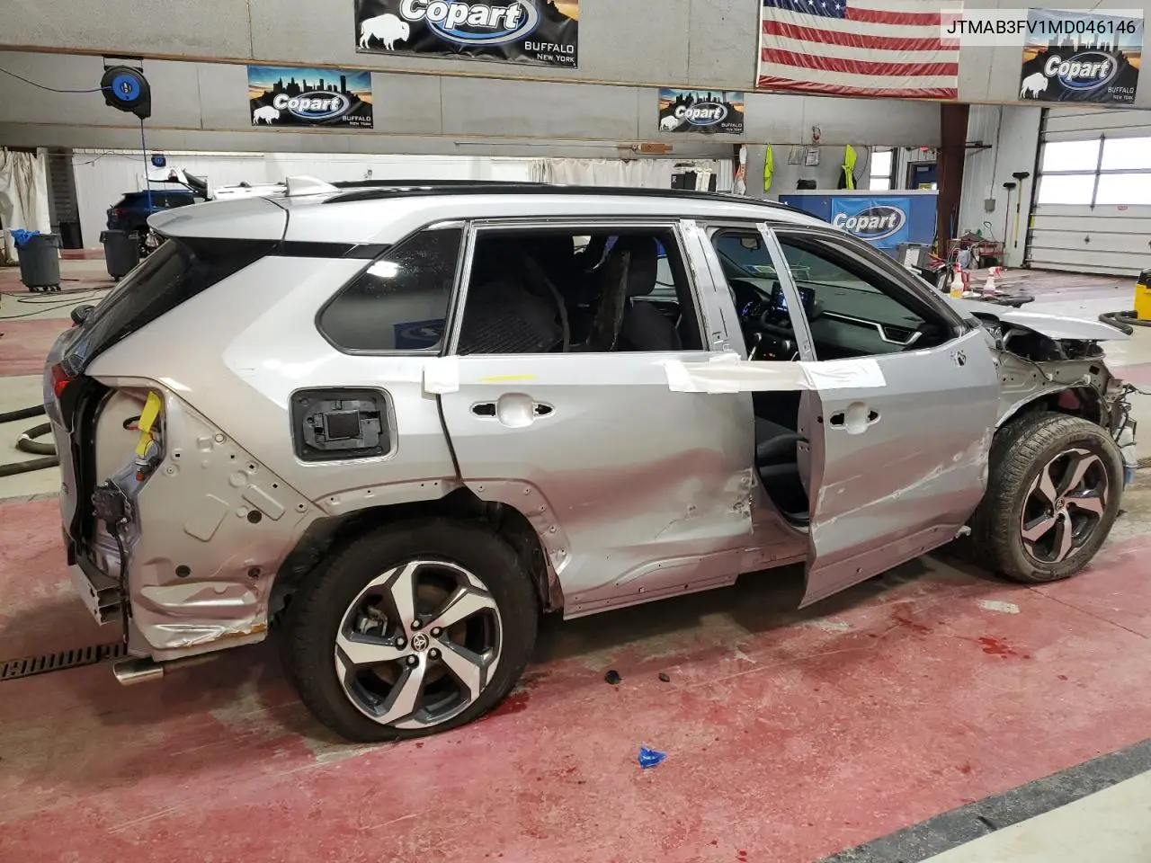 2021 Toyota Rav4 Prime Se VIN: JTMAB3FV1MD046146 Lot: 52289205