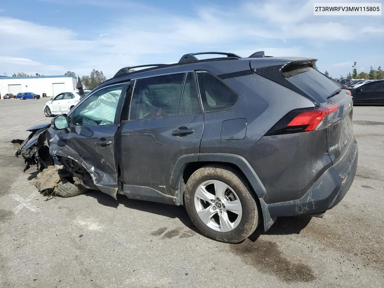 2021 Toyota Rav4 Xle VIN: 2T3RWRFV3MW115805 Lot: 56028125