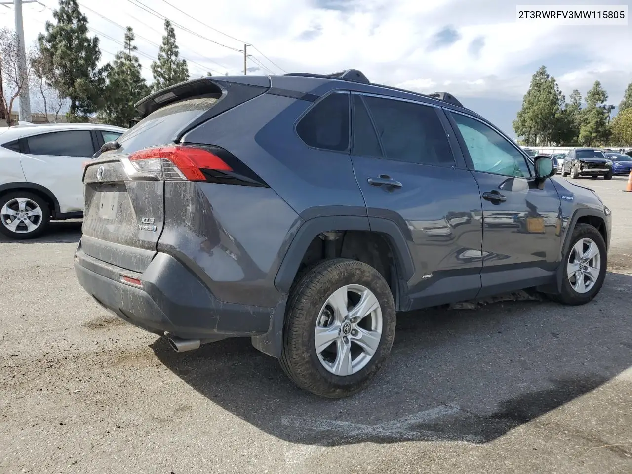 2021 Toyota Rav4 Xle VIN: 2T3RWRFV3MW115805 Lot: 56028125