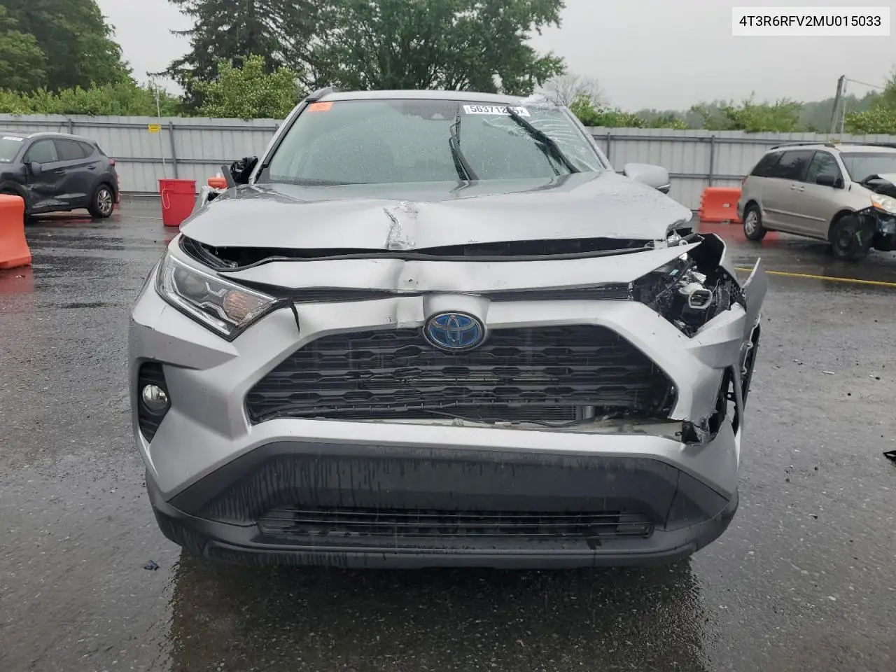 2021 Toyota Rav4 Xle VIN: 4T3R6RFV2MU015033 Lot: 56371295