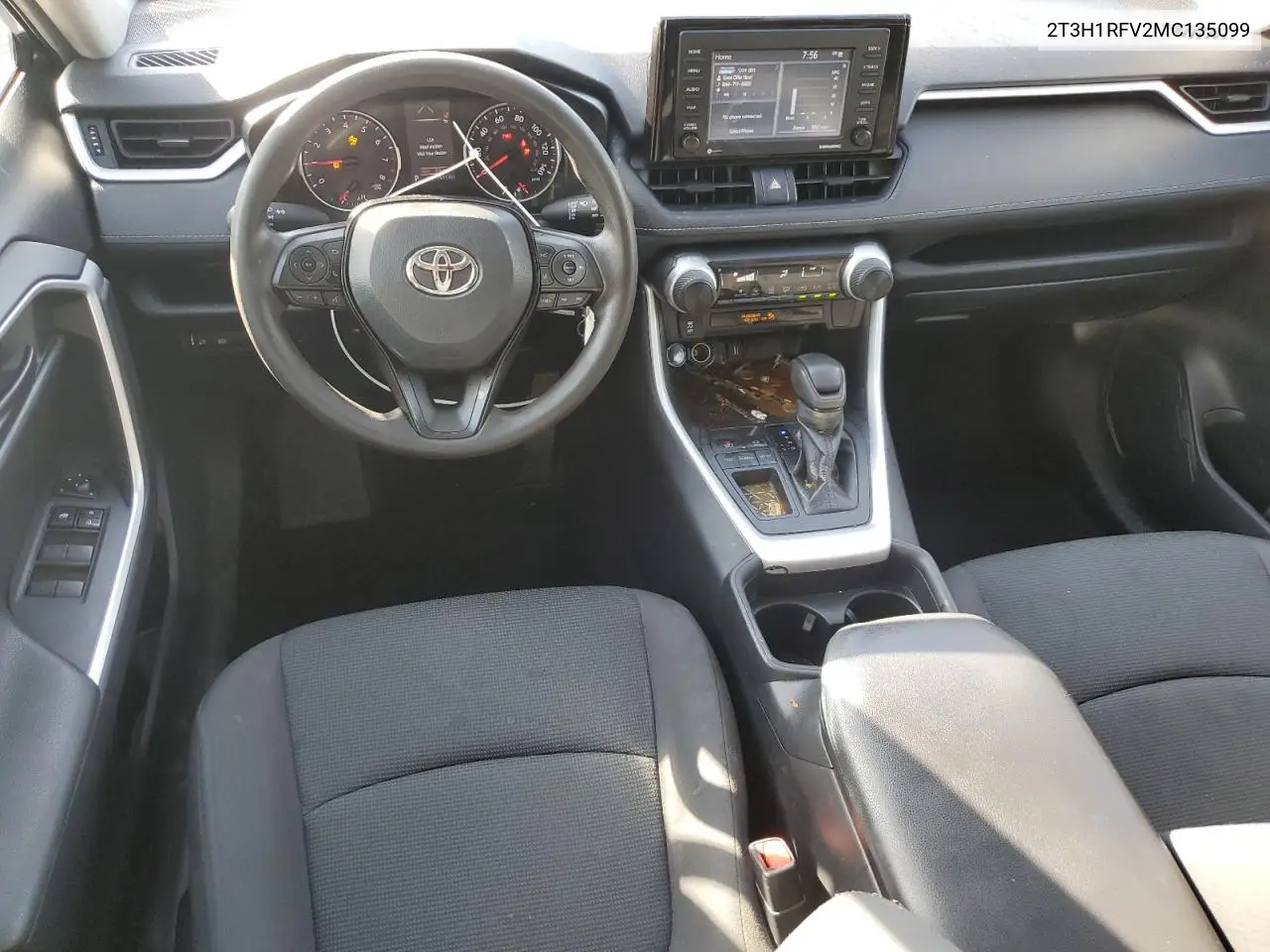 2021 Toyota Rav4 Le VIN: 2T3H1RFV2MC135099 Lot: 56470355
