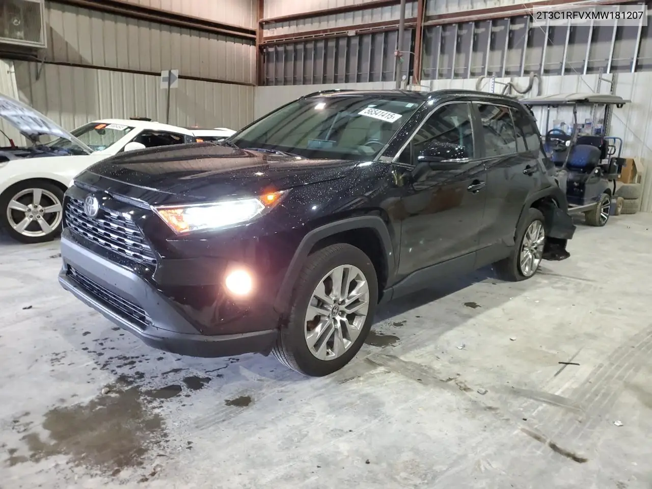 2021 Toyota Rav4 Xle Premium VIN: 2T3C1RFVXMW181207 Lot: 56541415