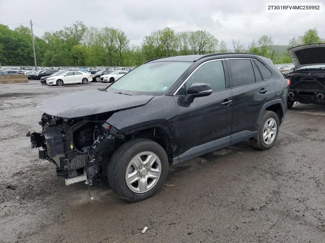 2021 Toyota Rav4 Le VIN: 2T3G1RFV4MC255952 Lot: 56595465