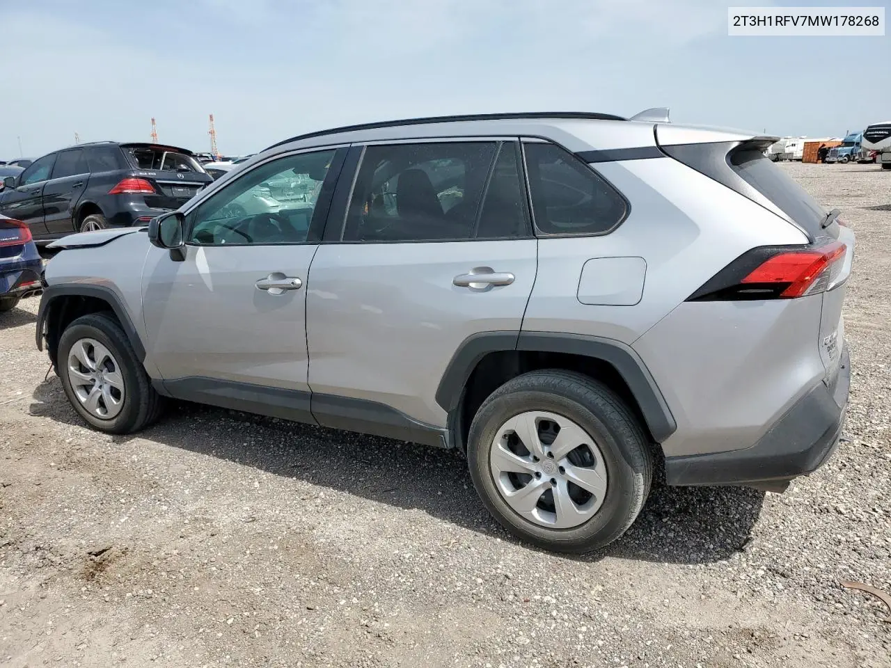 2021 Toyota Rav4 Le VIN: 2T3H1RFV7MW178268 Lot: 56732925