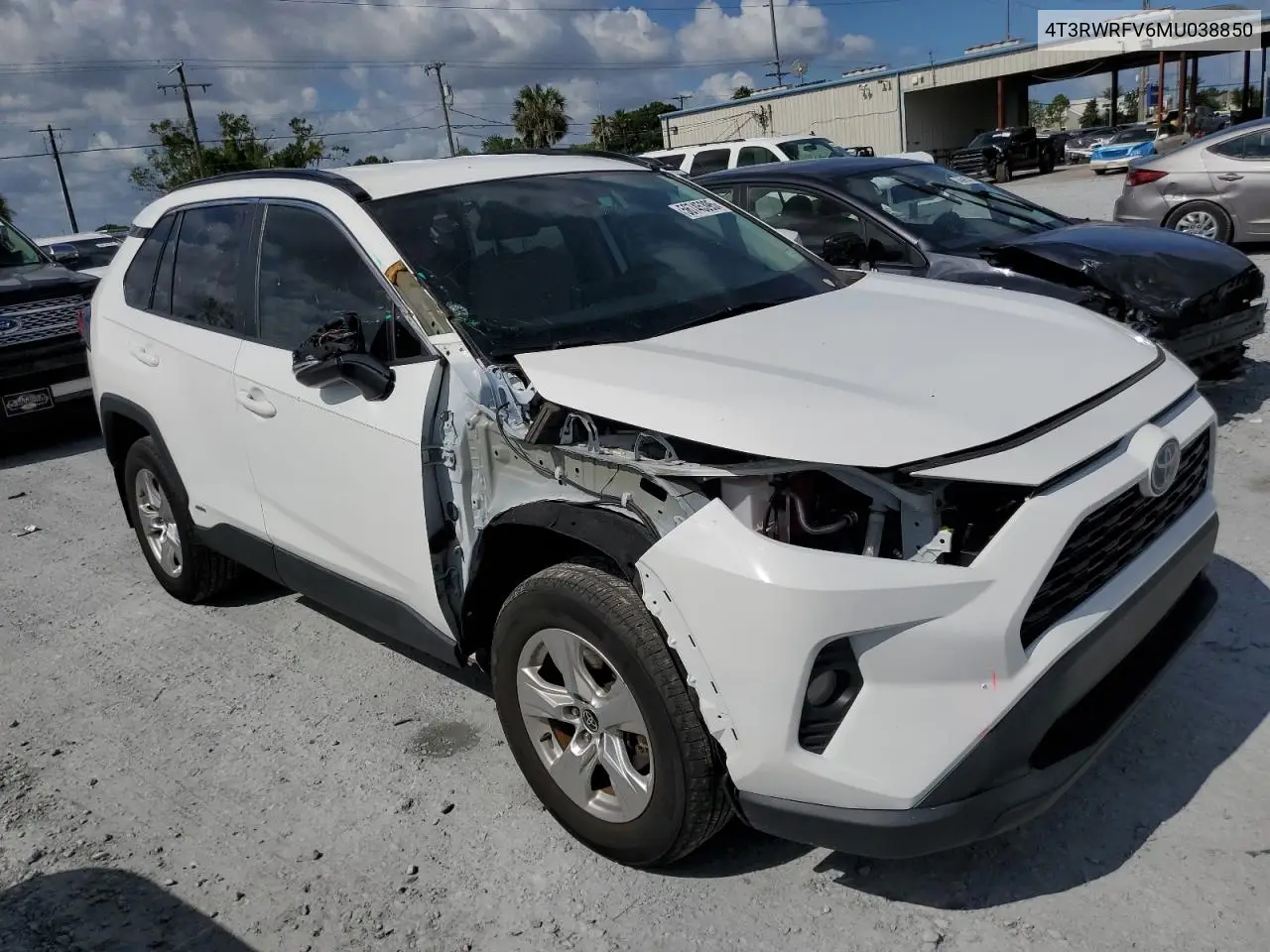 2021 Toyota Rav4 Xle VIN: 4T3RWRFV6MU038850 Lot: 56745395