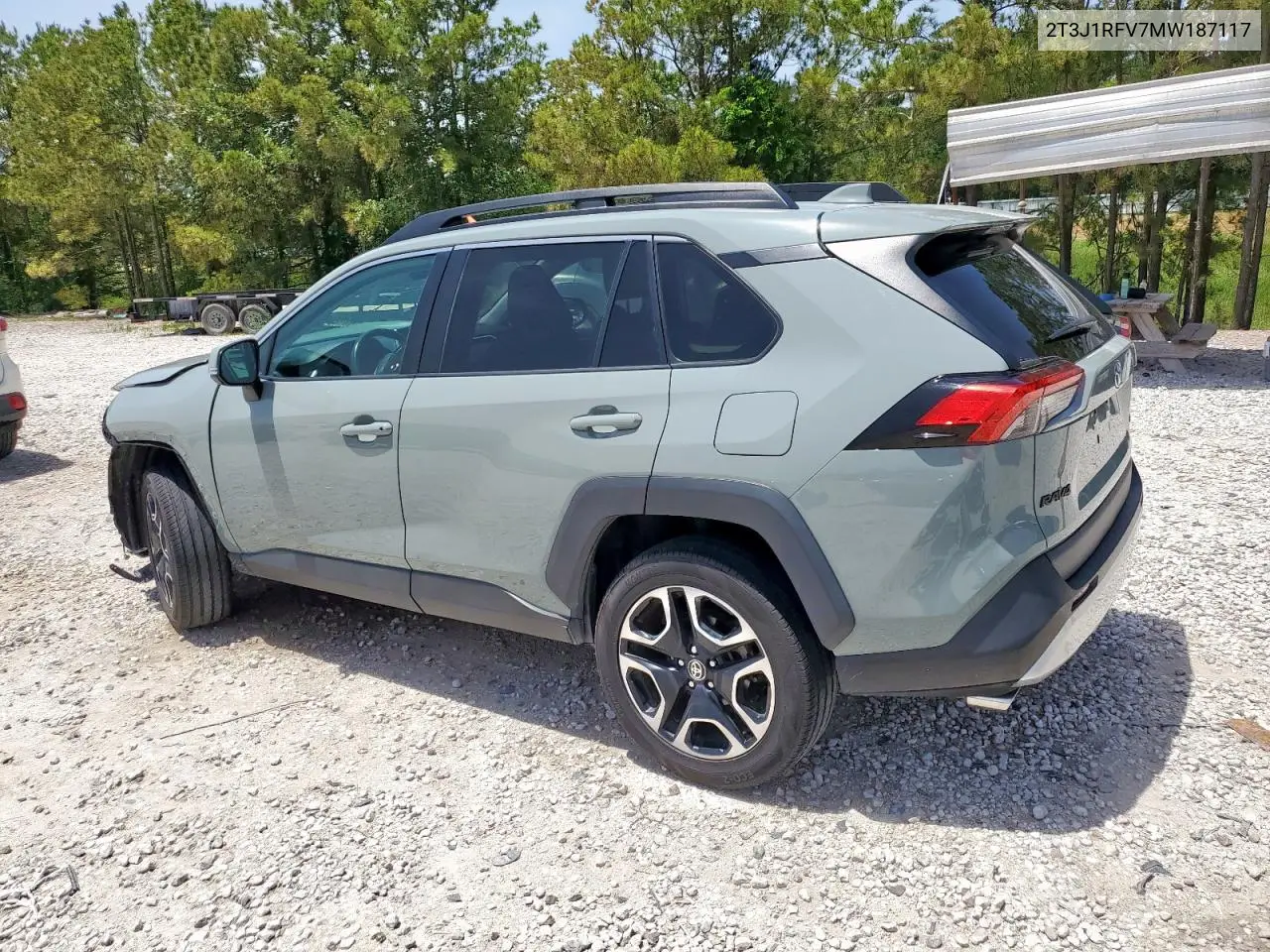 2021 Toyota Rav4 Adventure VIN: 2T3J1RFV7MW187117 Lot: 56895225