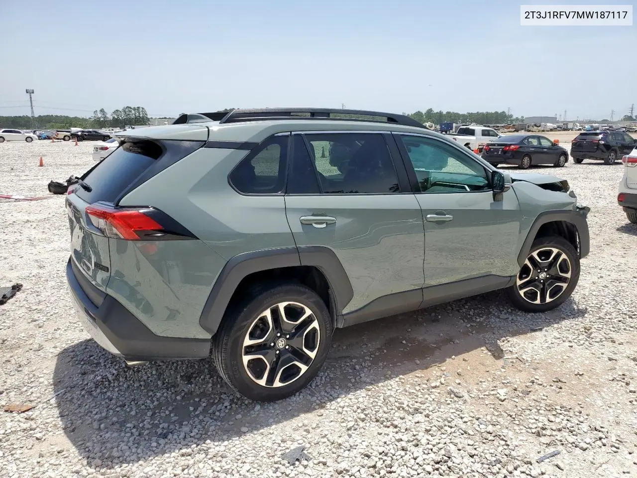 2021 Toyota Rav4 Adventure VIN: 2T3J1RFV7MW187117 Lot: 56895225