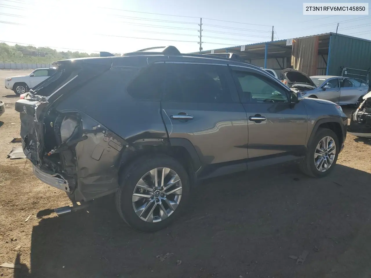 2021 Toyota Rav4 Limited VIN: 2T3N1RFV6MC145850 Lot: 56963625