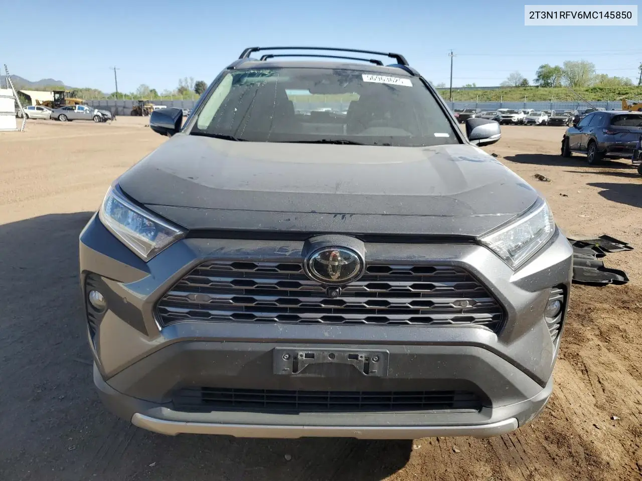 2021 Toyota Rav4 Limited VIN: 2T3N1RFV6MC145850 Lot: 56963625