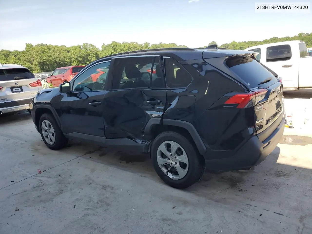 2021 Toyota Rav4 Le VIN: 2T3H1RFV0MW144320 Lot: 57025575
