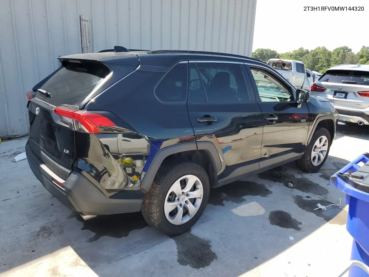 2021 Toyota Rav4 Le VIN: 2T3H1RFV0MW144320 Lot: 57025575