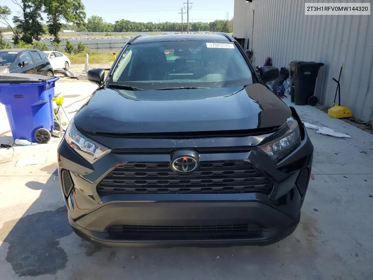 2021 Toyota Rav4 Le VIN: 2T3H1RFV0MW144320 Lot: 57025575