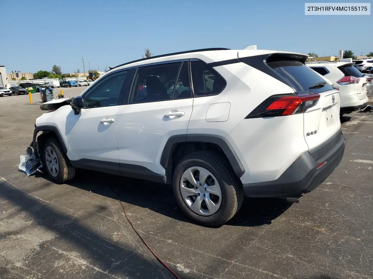 2021 Toyota Rav4 Le VIN: 2T3H1RFV4MC155175 Lot: 57098035