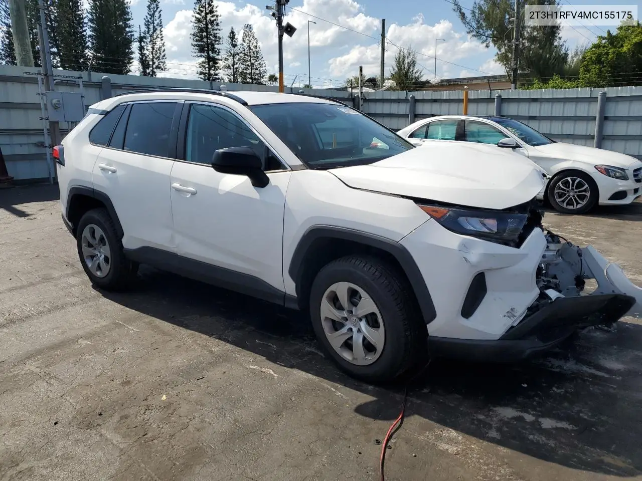 2021 Toyota Rav4 Le VIN: 2T3H1RFV4MC155175 Lot: 57098035