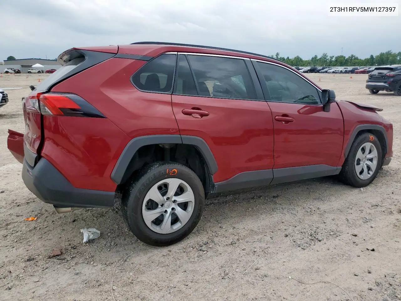 2021 Toyota Rav4 Le VIN: 2T3H1RFV5MW127397 Lot: 59687285