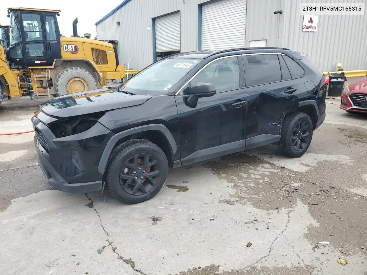 2021 Toyota Rav4 Le VIN: 2T3H1RFV5MC166315 Lot: 60731545