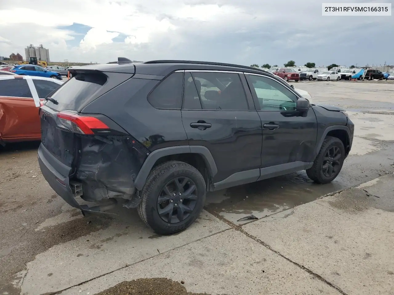 2021 Toyota Rav4 Le VIN: 2T3H1RFV5MC166315 Lot: 60731545